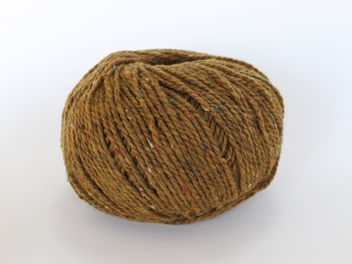 Rustic Tweed Wool Yarn – 80% Wool 20% Nylon | Rustic Light Worsted Weight | Perfect for Socks Sweaters