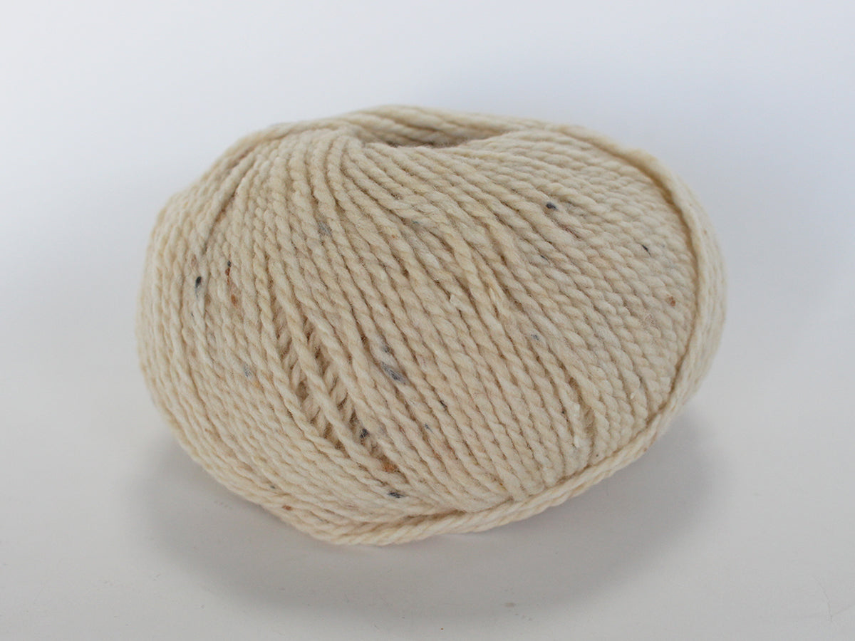 Rustic Tweed Wool Yarn – 80% Wool 20% Nylon | Rustic Light Worsted Weight | Perfect for Socks Sweaters