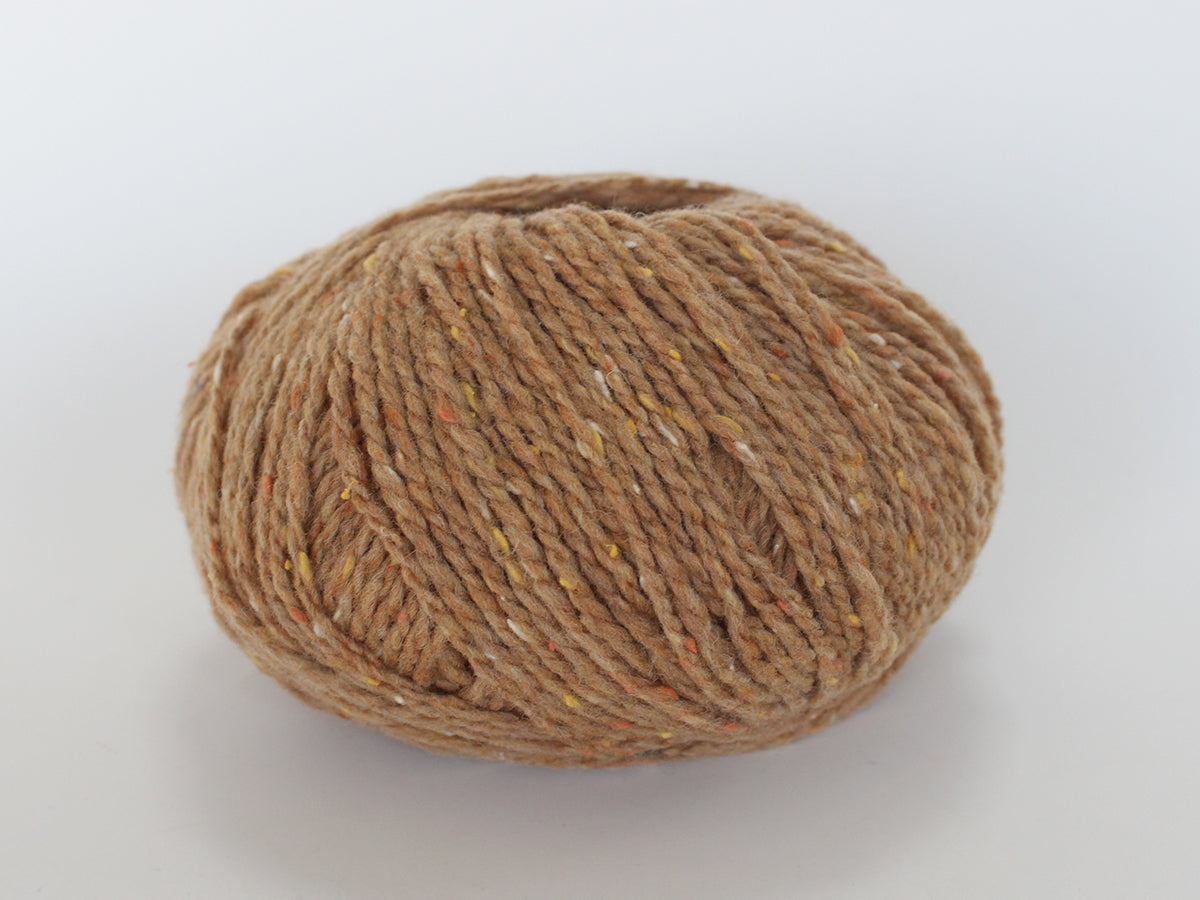 Rustic Tweed Wool Yarn – 80% Wool 20% Nylon | Rustic Light Worsted Weight | Perfect for Socks Sweaters