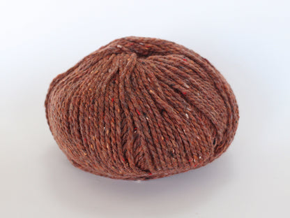 Rustic Tweed Wool Yarn – 80% Wool 20% Nylon | Rustic Light Worsted Weight | Perfect for Socks Sweaters