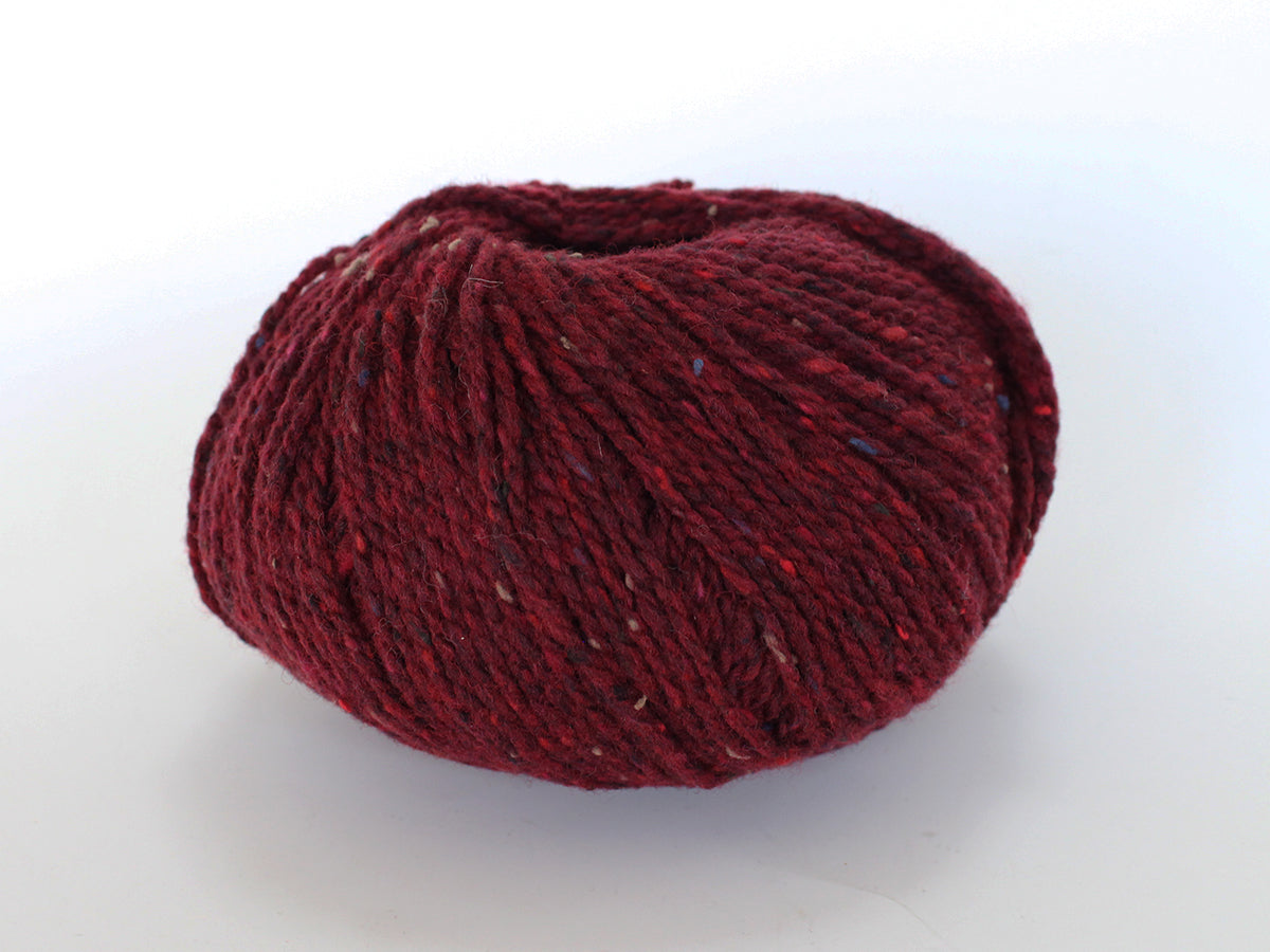 Rustic Tweed Wool Yarn – 80% Wool 20% Nylon | Rustic Light Worsted Weight | Perfect for Socks Sweaters