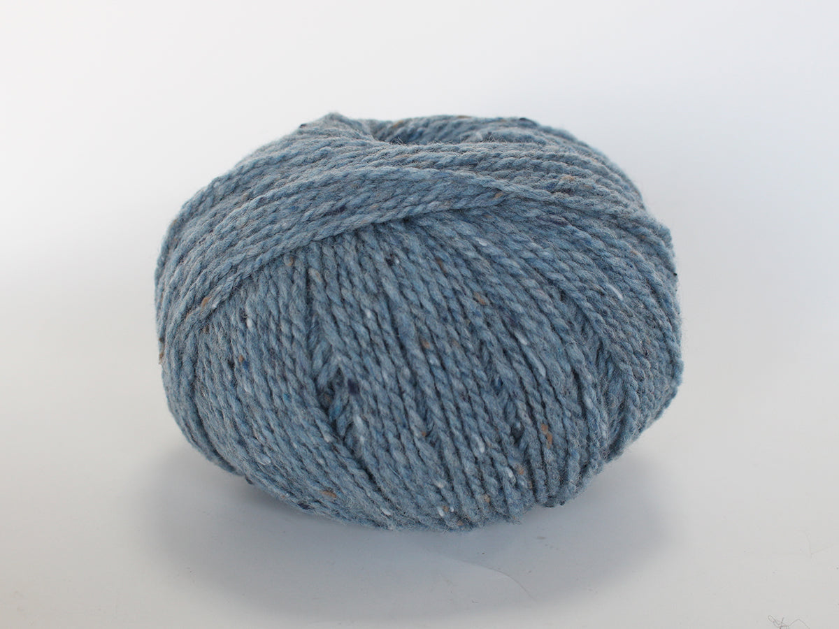 Rustic Tweed Wool Yarn – 80% Wool 20% Nylon | Rustic Light Worsted Weight | Perfect for Socks Sweaters