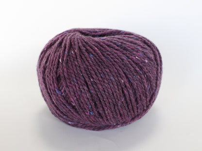 Rustic Tweed Wool Yarn – 80% Wool 20% Nylon | Rustic Light Worsted Weight | Perfect for Socks Sweaters