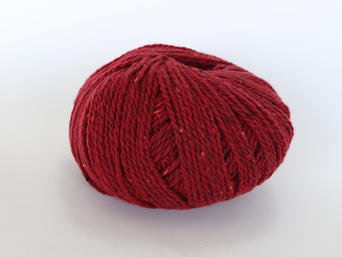 Rustic Tweed Wool Yarn – 80% Wool 20% Nylon | Rustic Light Worsted Weight | Perfect for Socks Sweaters